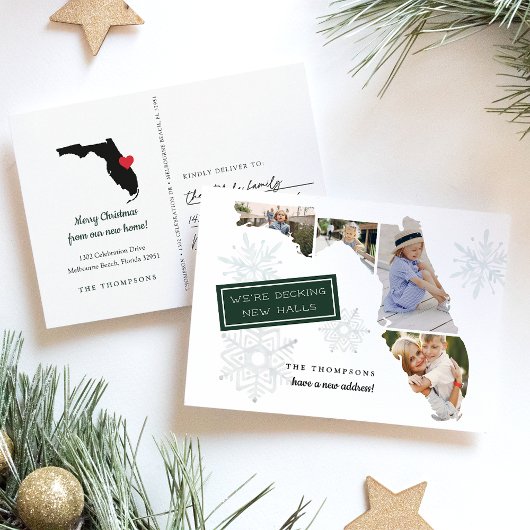 フロリダホリデー引越し案内はがき シーズンポストカード