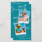 フロリダホリデー2-Photo Sand is the New Snow Card (正面/裏面)