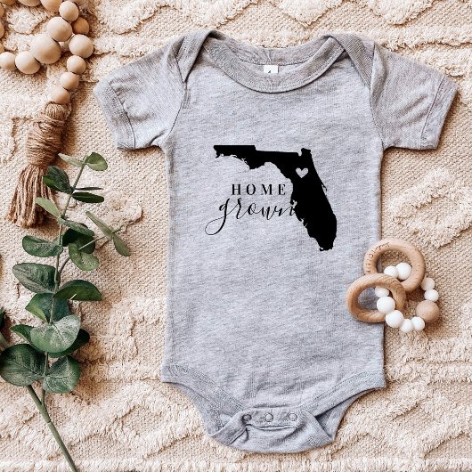フロリダホームグロウン州ティー ベビーボディスーツ