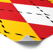 フロリダボスニアアメリカンのアートワーク ポスター (角)