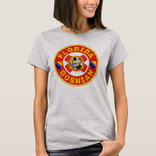 フロリダボスニアアメリカンレディースティー Tシャツ