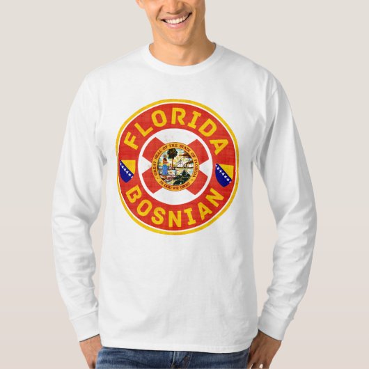 フロリダボスニアアメリカン Tシャツ (正面)