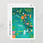 フロリダポストカード ポストカード (正面/裏面)