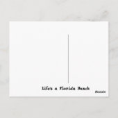 フロリダポストカード ポストカード (裏面)