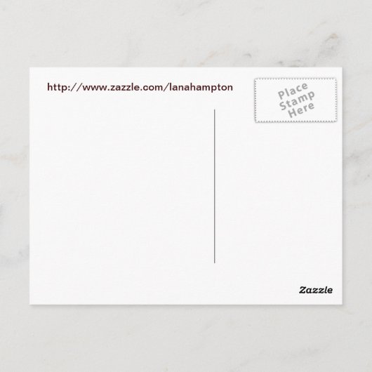 フロリダマイアミからの挨拶 ポストカード (裏面)