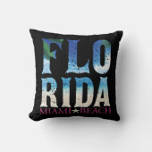 フロリダマイアミビーチ クッション (正面)