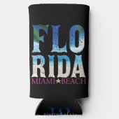 フロリダマイアミビーチ スリム缶クーラー (裏面)