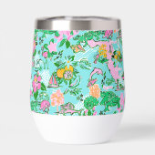 フロリダマップ名門私立校風のパームビーチパターモノグラムのン (背面)