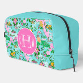 フロリダマップ名門私立校風のパームビーチパターモノグラムのン ドップキット (右コーナー)