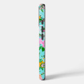 フロリダマップ名門私立校風のパームビーチパターモノグラムのン Case-Mate iPhoneケース (裏面 / 左)