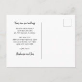 フロリダマップ金ゴールドグラデーショングリッターニューホーム 案内ポストカード (裏面)