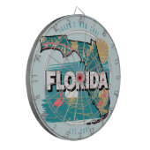 フロリダマンケーブ名前をカスタムするエスト日付 ダーツボード (正面左)