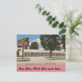 フロリダラバイエルズモーテルクレウィストン ポストカード (スタンド正面)