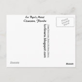 フロリダラバイエルズモーテルクレウィストン ポストカード (裏面)