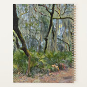 フロリダレースモススペインのス印象派アート プランナー手帳 (裏面)