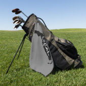 フロリダローカルディスクゴルフディスクタオル ゴルフタオル (グリーン)