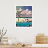 フロリダロードトリッププリント ポスター (キッチン)