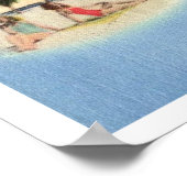 フロリダロードマップ20x28 ポスター (角)