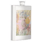 フロリダヴィンテージトラベルビーチシーシェルアート フラスク (右)