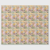 フロリダヴィンテージトラベルビーチシーシェルアート ラッピングペーパー (フラット)