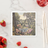 フロリダヴィンテージナプキン スタンダードカクテルナプキン (インサイチュ)