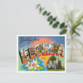 フロリダヴィンテージ旅行からの挨拶 ポストカード (スタンド正面)