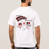 フロリダ中央One-Twoの穿孔器 Tシャツ (裏面)