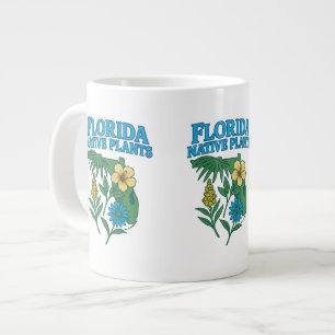 フロリダ先住民植物 ジャンボコーヒーマグカップ