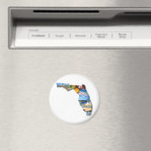 フロリダ写真デザイン マグネット (インサイチュ (食洗機))