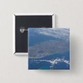 フロリダ半島。 缶バッジ (正面&裏面)