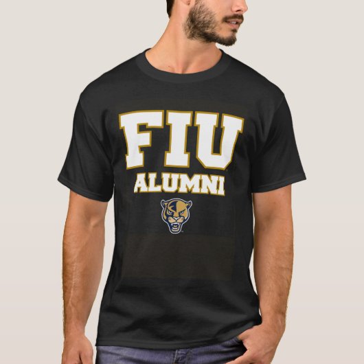 フロリダ国際大学 FIUパンサーズ同窓会 Tシャツ (正面)