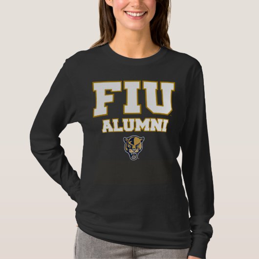 フロリダ国際大学 FIUパンサーズ同窓会 Tシャツ (正面)