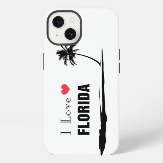フロリダ大好き iPhoneケース (裏面)