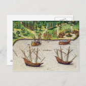 フロリダ岬とドルフィン川 ポストカード (正面/裏面)