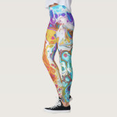 フロリダ州のゲーター野球 レギンス (左)