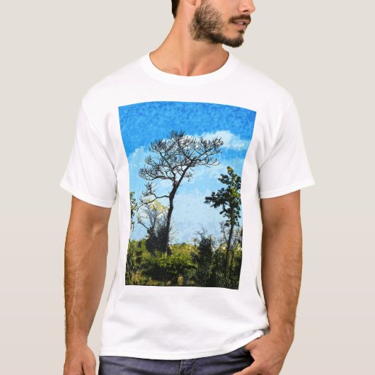フロリダ州のジュリントン・ダービン保護区の樹木 Tシャツ (正面)