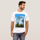 フロリダ州のジュリントン・ダービン保護区の樹木 Tシャツ (正面フル)