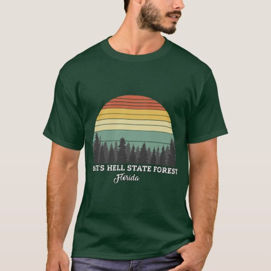 フロリダ州のテイツヘル州立森林 Tシャツ (正面)