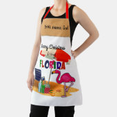 フロリダ州のメリークリスマステンプレート、 エプロン (インサイチュ)