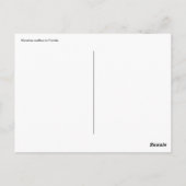 フロリダ州のメールボックスの管理の写真 ポストカード (裏面)