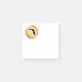 フロリダ州の宝くじ引っ掻きノートパッド ポストイット (正面)