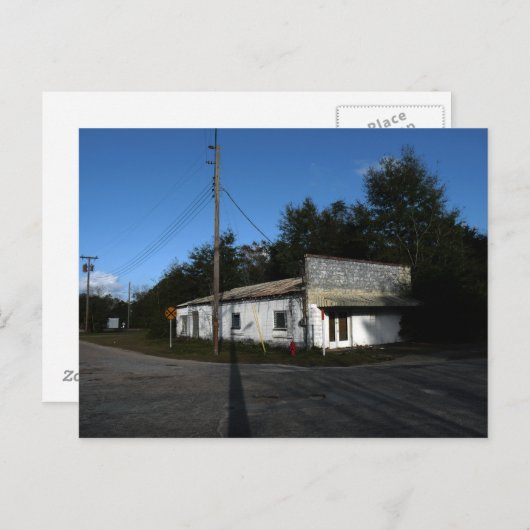 フロリダ州の放棄された家 ポストカード (正面/裏面)