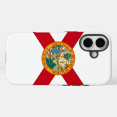 フロリダ州の旗がプリントされたApple iPhone 16 Case-Mate iPhoneケース (裏面 (横))