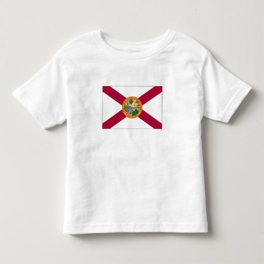 フロリダ州の旗 トドラーTシャツ (正面)
