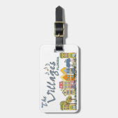 フロリダ州の村落の手荷物タグ ラゲッジタグ (正面縦)