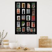 フロリダ州の歴史的な聖アウグスティヌスの扉 ポスター (キッチン)