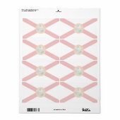 フロリダ州の淡い旗の出荷ラベル ラベル (フルシート)