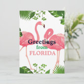 フロリダ州の熱帯デザイン シーズンカード (スタンド正面)