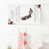 フロリダ州の目的地の結婚式へようこそ 横断幕 (インサイチュ)