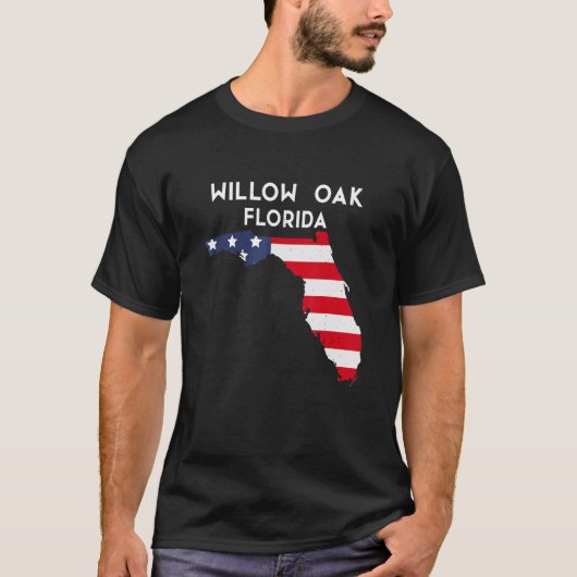 フロリダ州アメリカ合衆国ウィローオーク旅行 Tシャツ (正面)